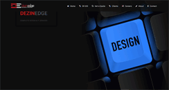 Desktop Screenshot of dezinedge.com